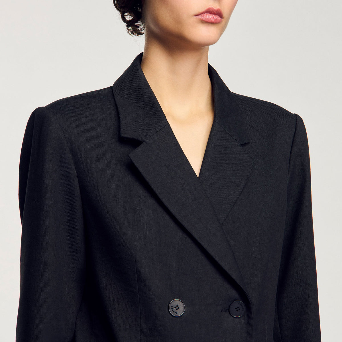 Double-breasted suit jacket | Sandro