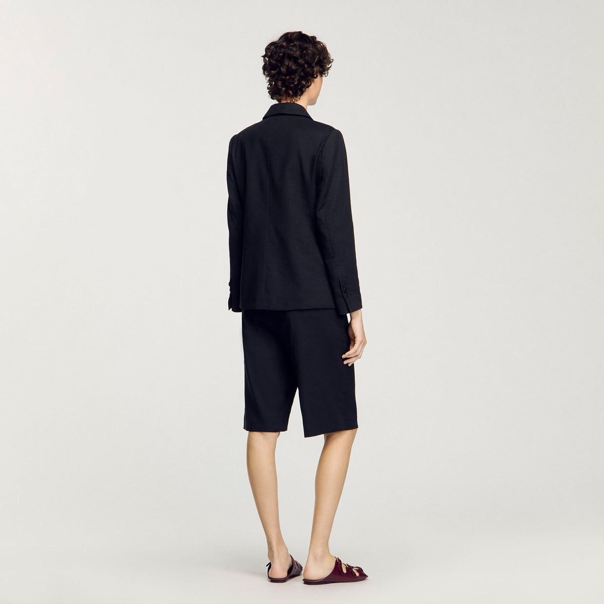 Double-breasted suit jacket | Sandro