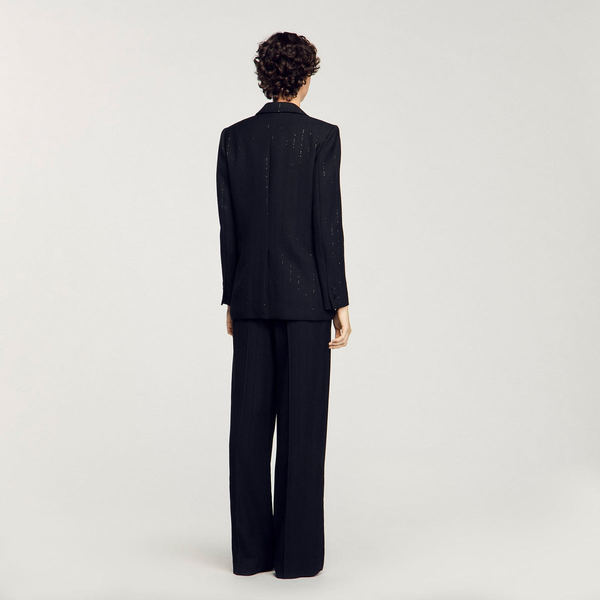 Sequinned suit jacket | Sandro