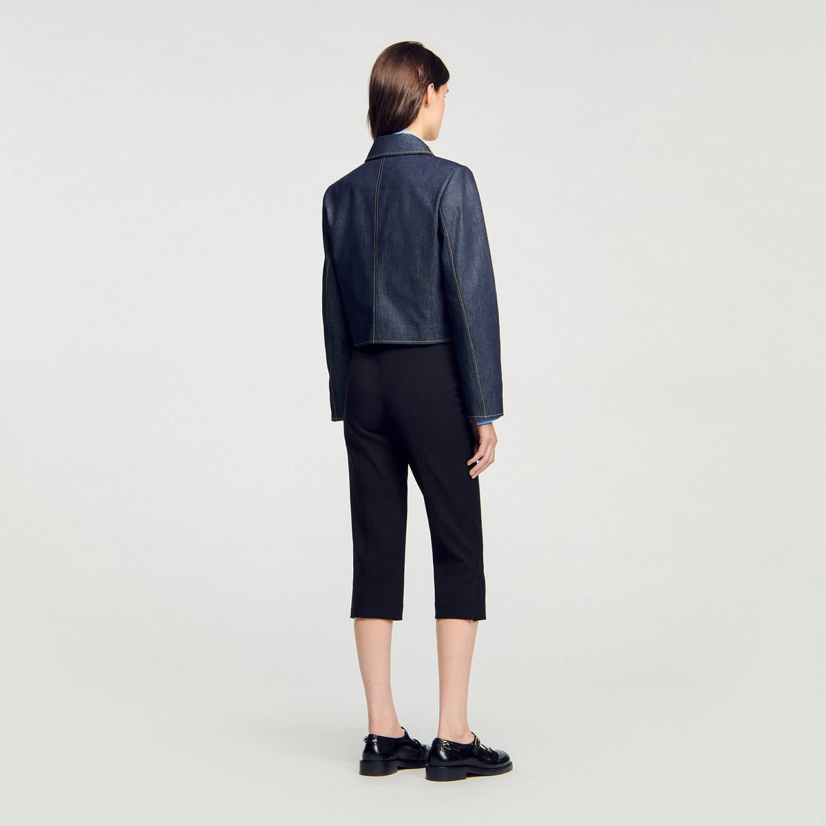 Denim tailored jacket | Sandro