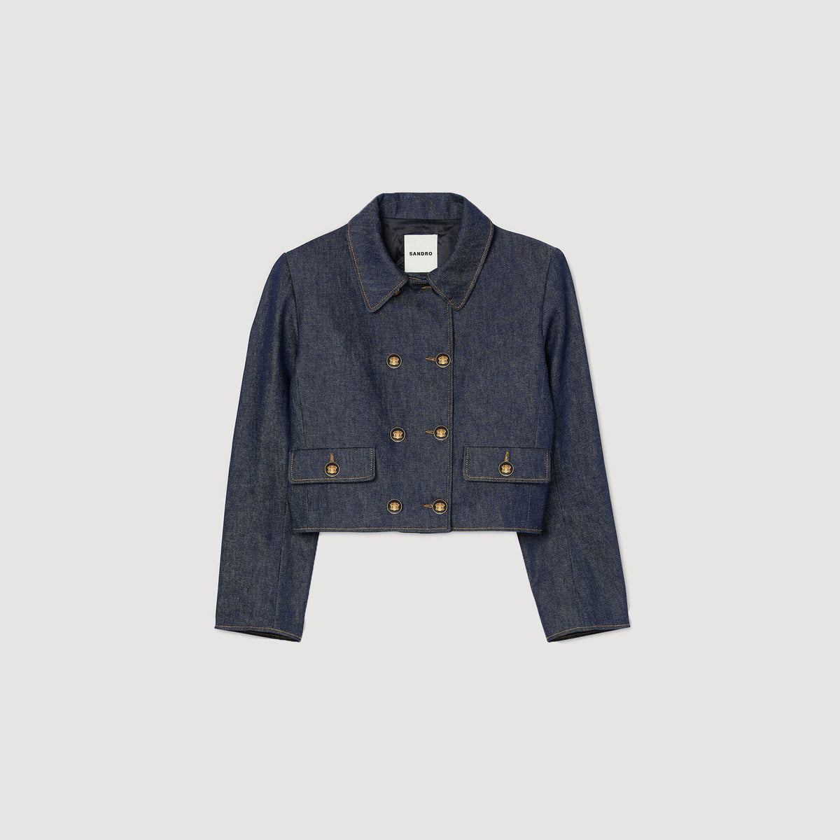 Denim tailored jacket | Sandro