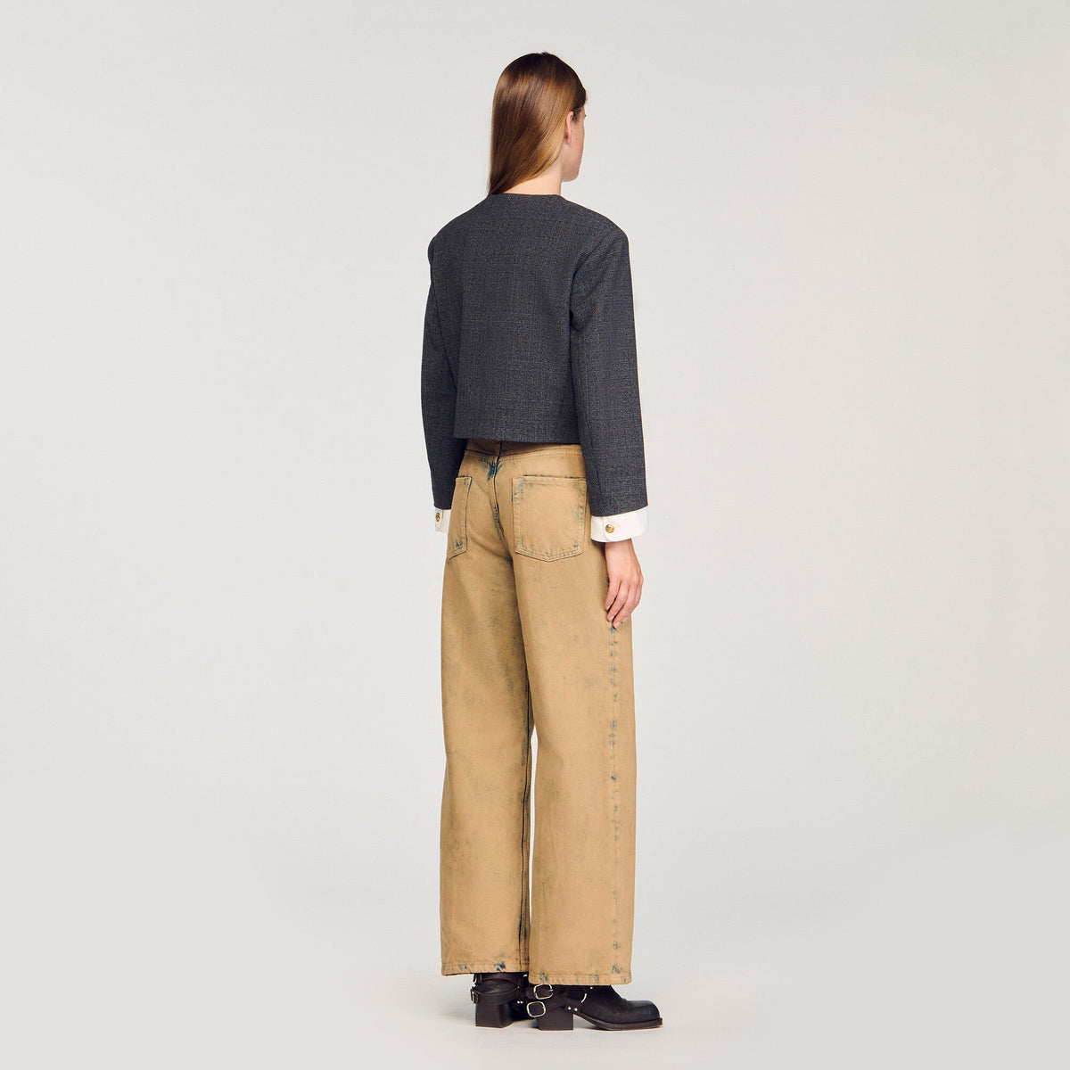 Rhinestone tailored jacket | Sandro