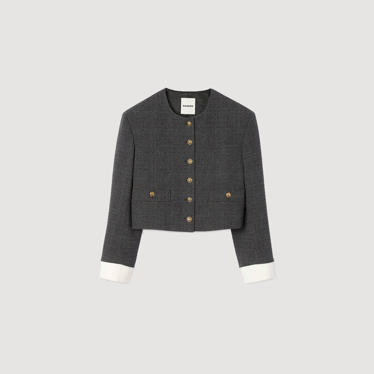 Rhinestone tailored jacket | Sandro