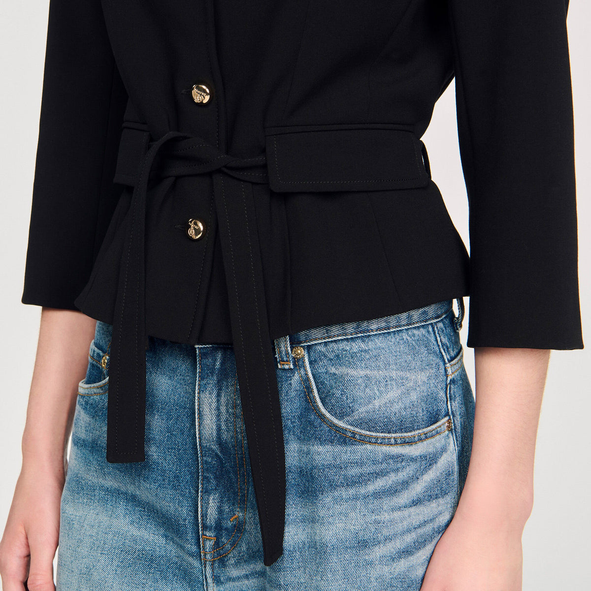 Short tailored jacket | Sandro