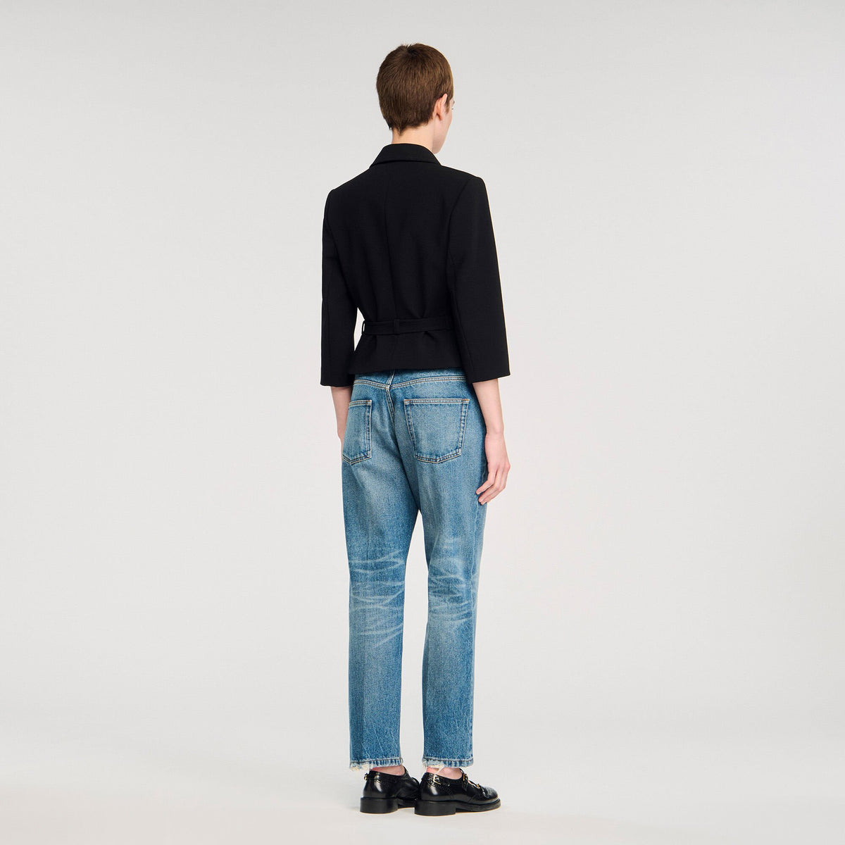 Short tailored jacket | Sandro