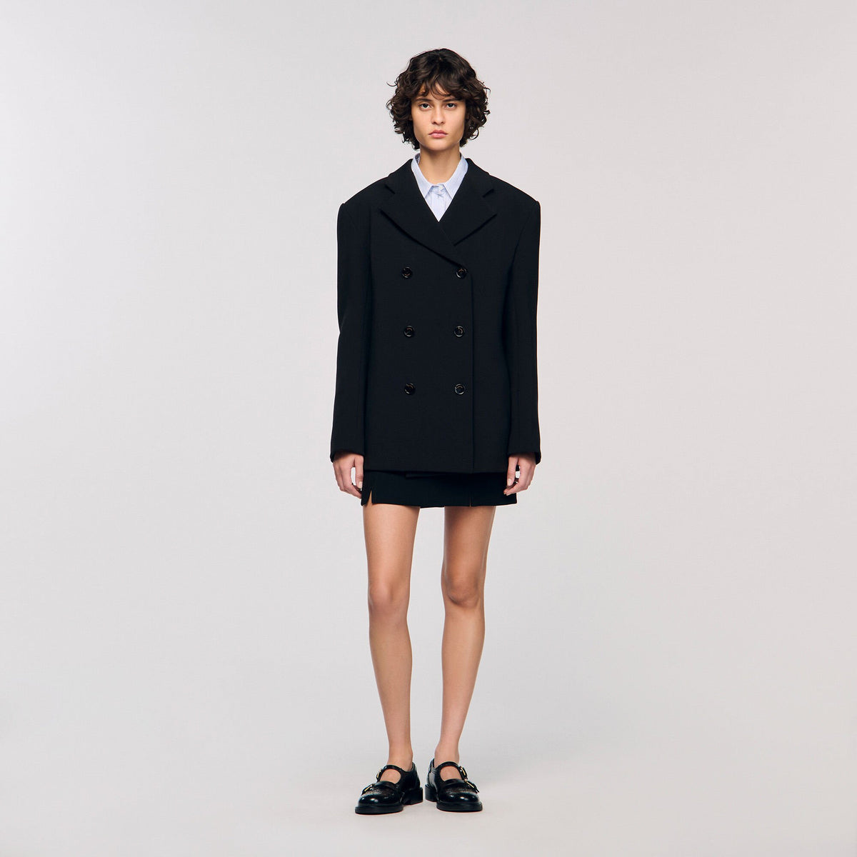 Crossed tailored jacket | Sandro
