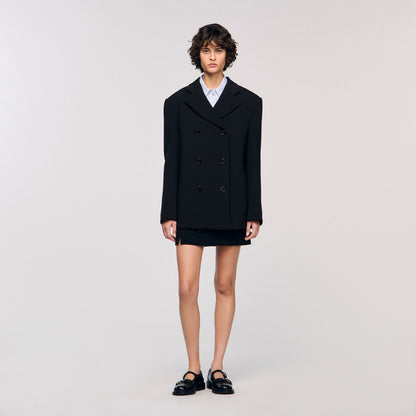 Crossed tailored jacket | Sandro