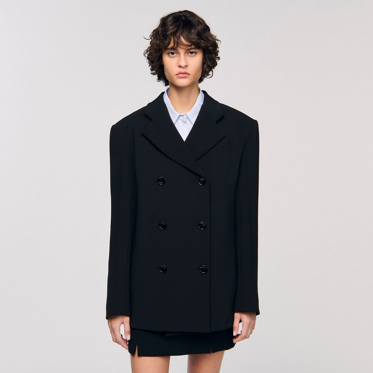 Crossed tailored jacket | Sandro