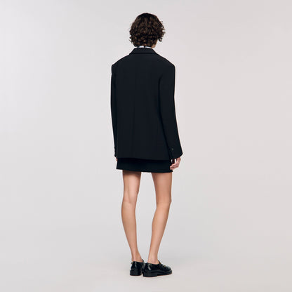 Crossed tailored jacket | Sandro