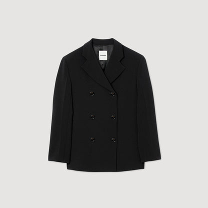 Crossed tailored jacket | Sandro