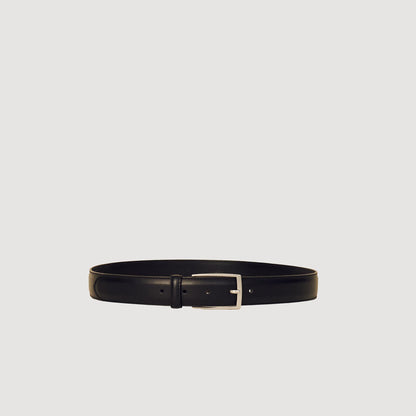 Smooth leather belt | Sandro