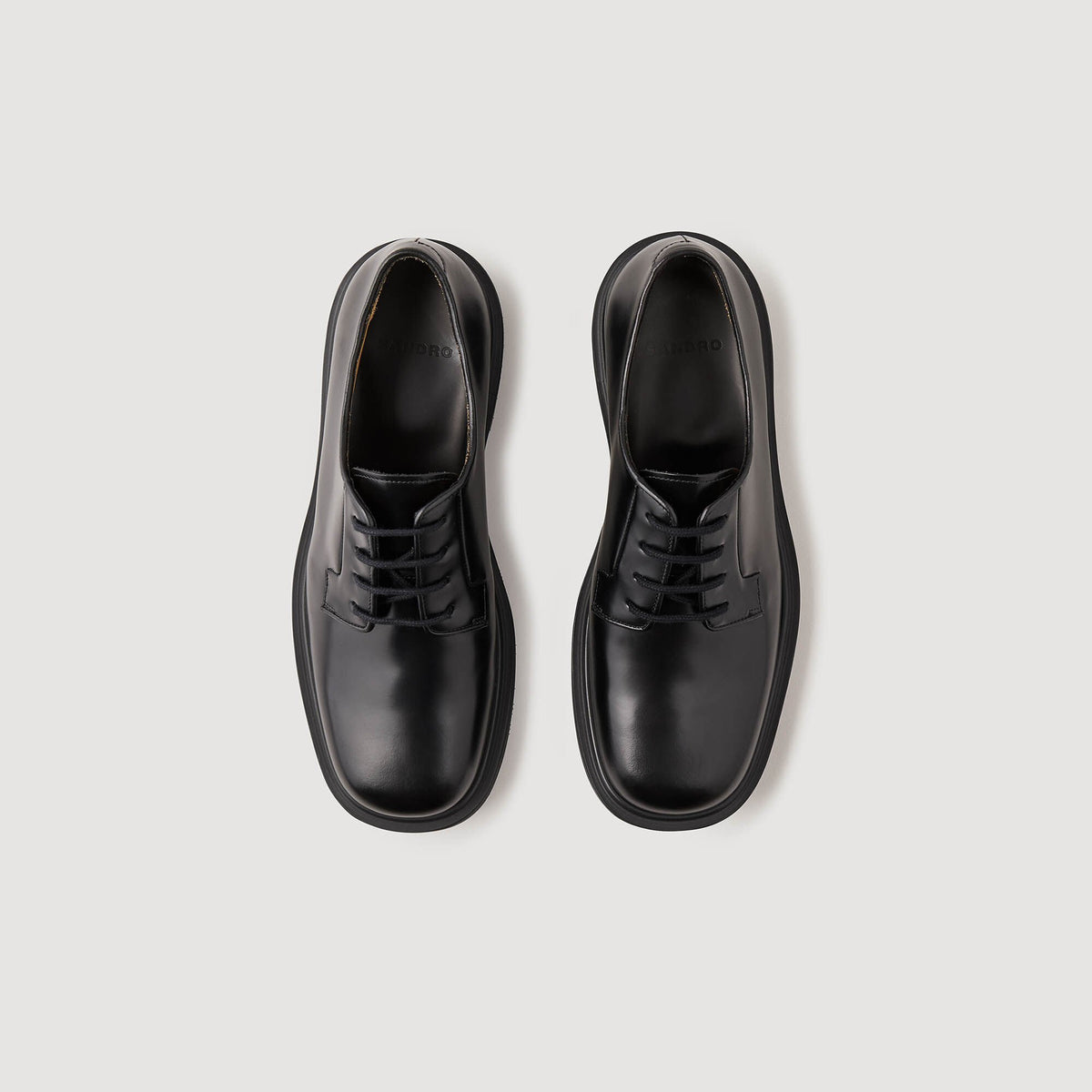 Patent leather dress shoes | Sandro