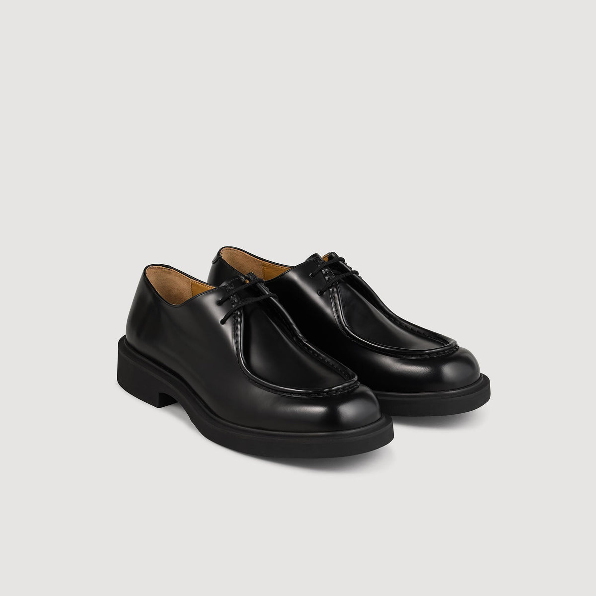 Patent leather dress shoes | Sandro