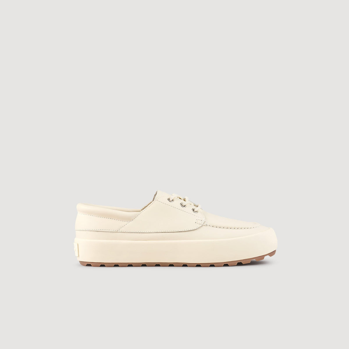Leather boat shoes | Sandro