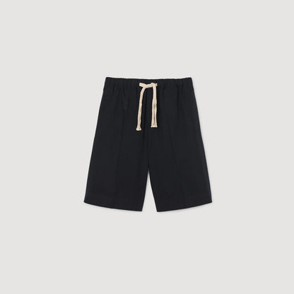 Elasticated waist cotton shorts | Sandro