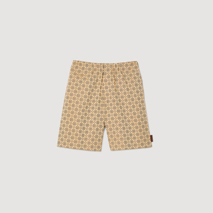 Square Cross jacquard shorts | Sandro