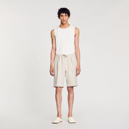 Jersey Bermuda shorts | Sandro