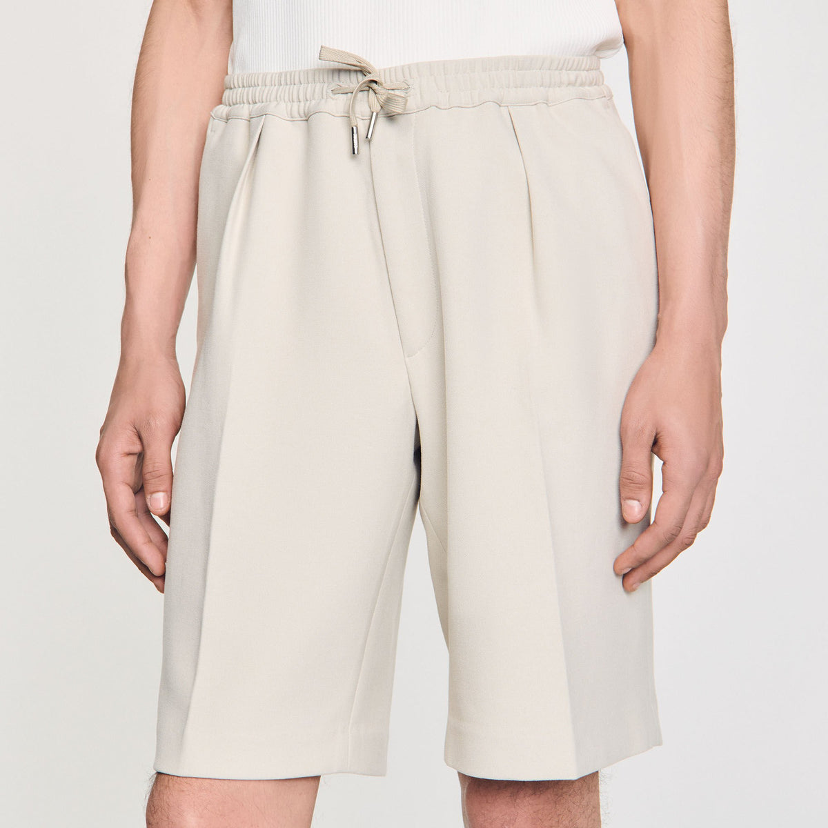 Jersey Bermuda shorts | Sandro