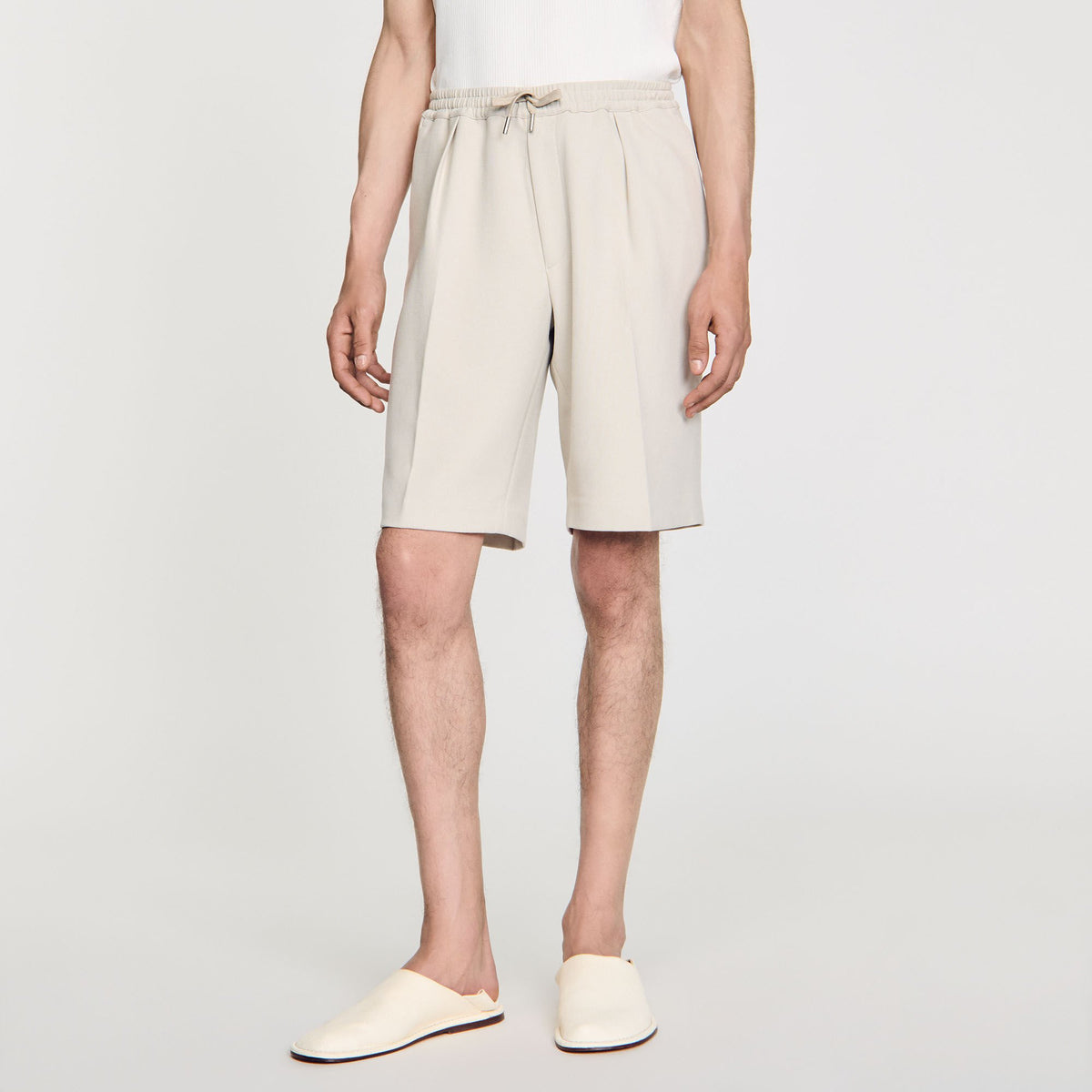 Jersey Bermuda shorts | Sandro