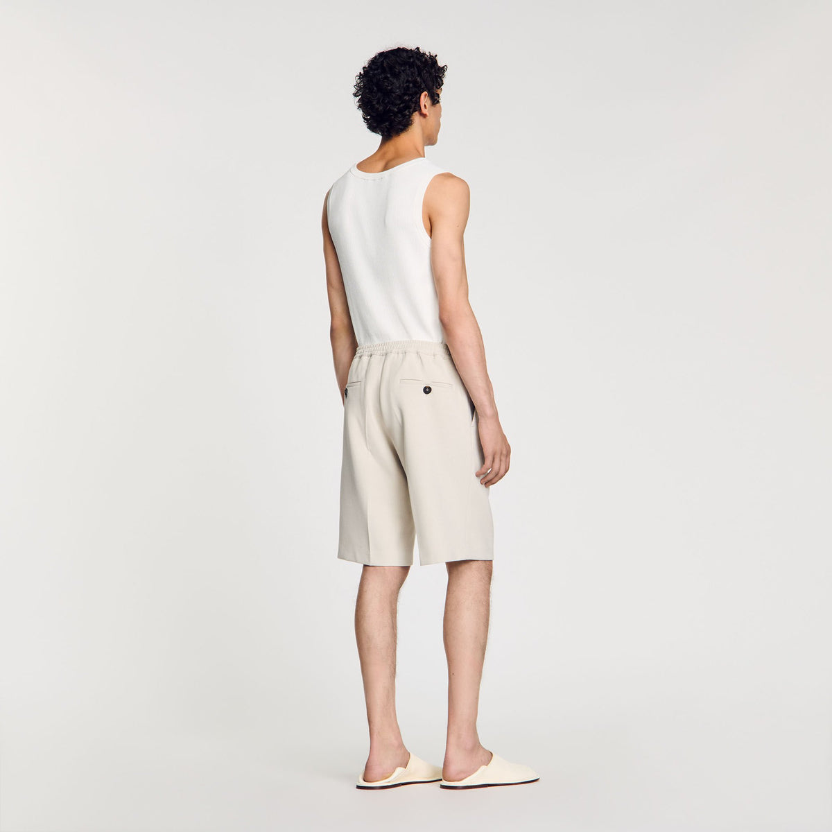 Jersey Bermuda shorts | Sandro