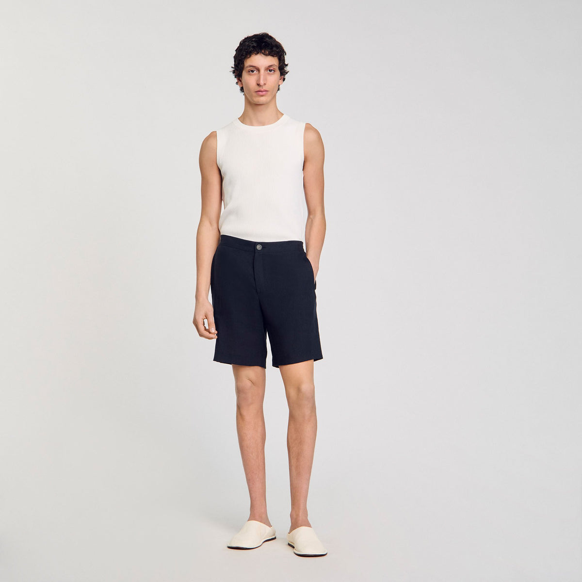 Linen shorts | Sandro