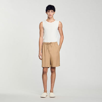 Flowy Bermuda shorts | Sandro