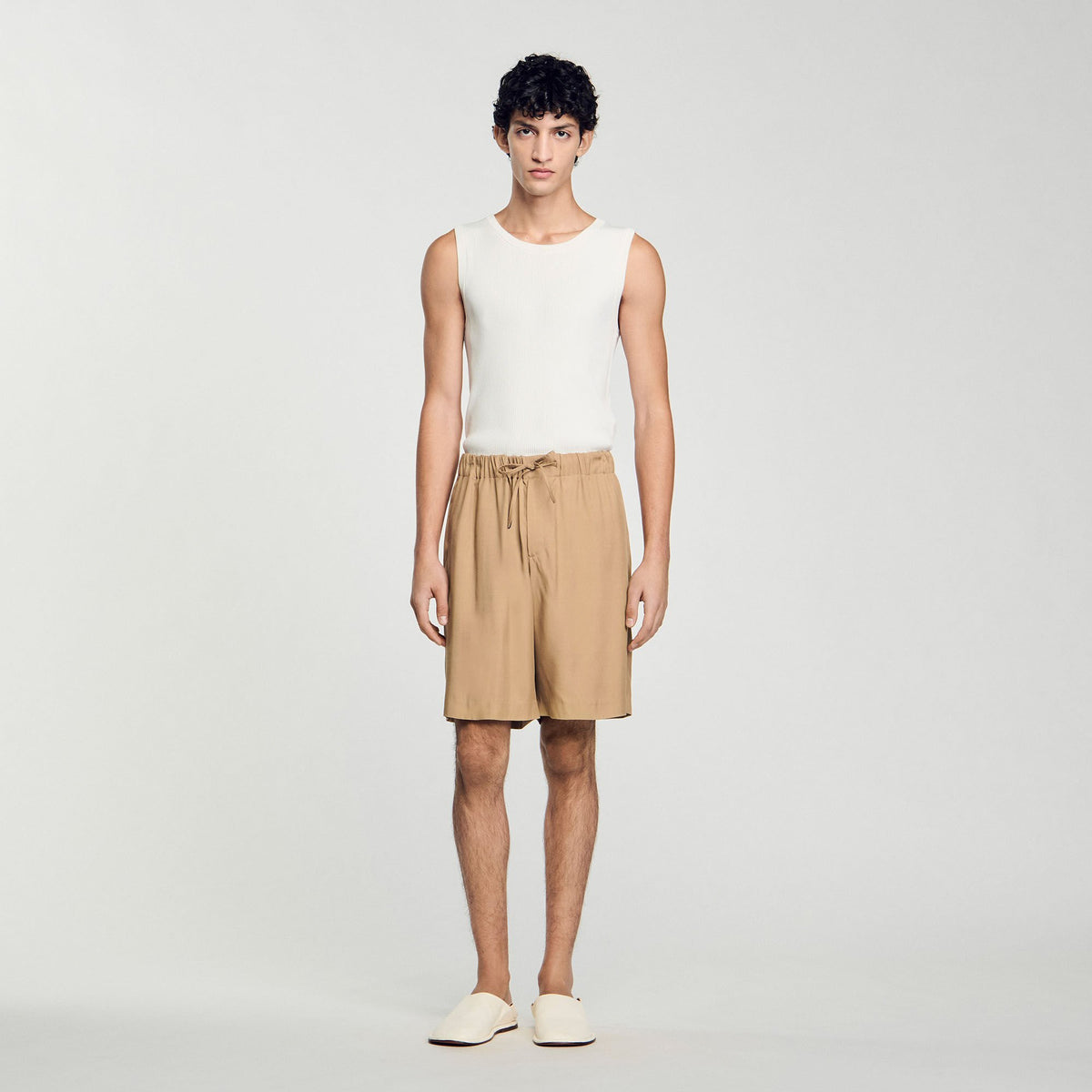 Flowy Bermuda shorts | Sandro