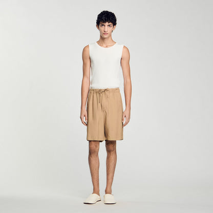 Flowy Bermuda shorts | Sandro