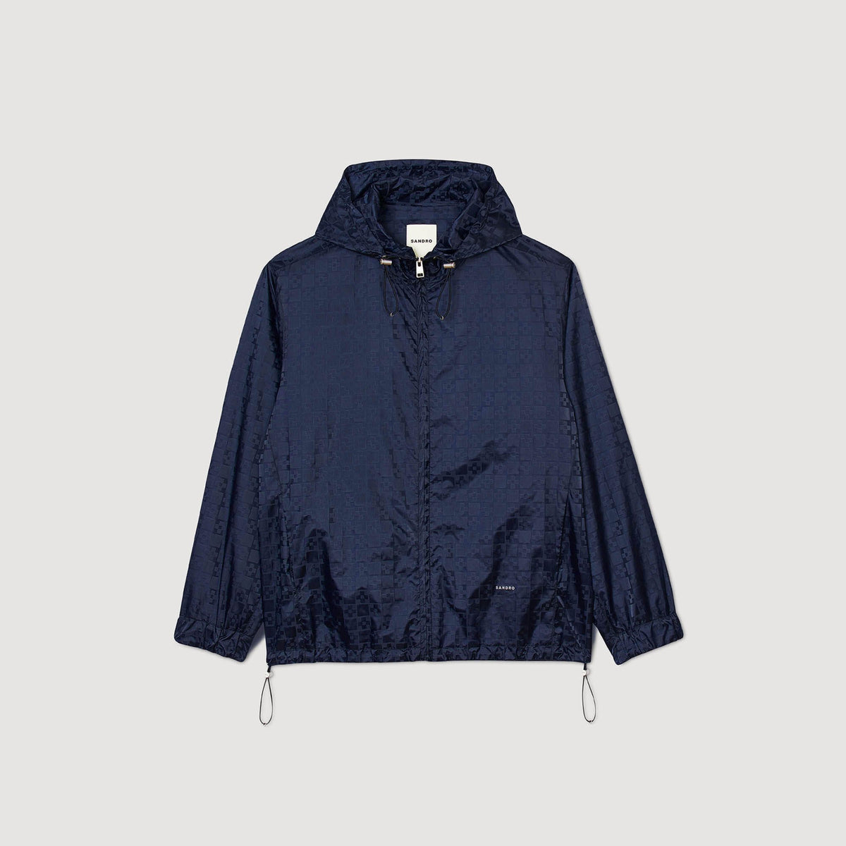Square Cross nylon jacket | Sandro