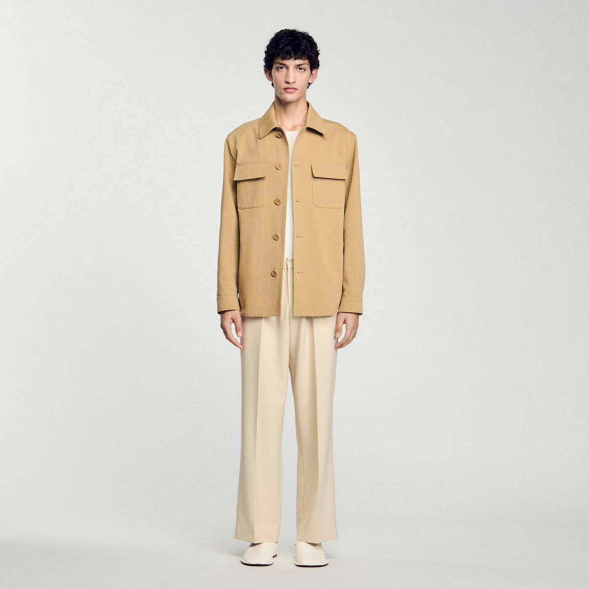 Oversized shirt with pockets | Sandro