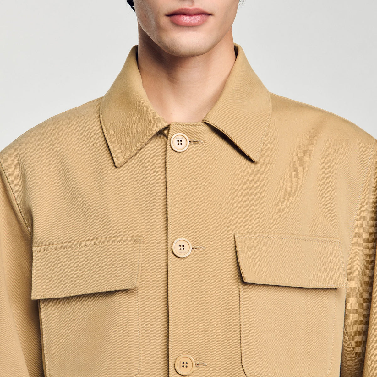Oversized shirt with pockets | Sandro