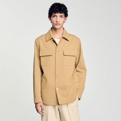Oversized shirt with pockets | Sandro