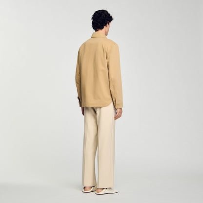 Oversized shirt with pockets | Sandro