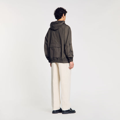 Hooded military parka | Sandro