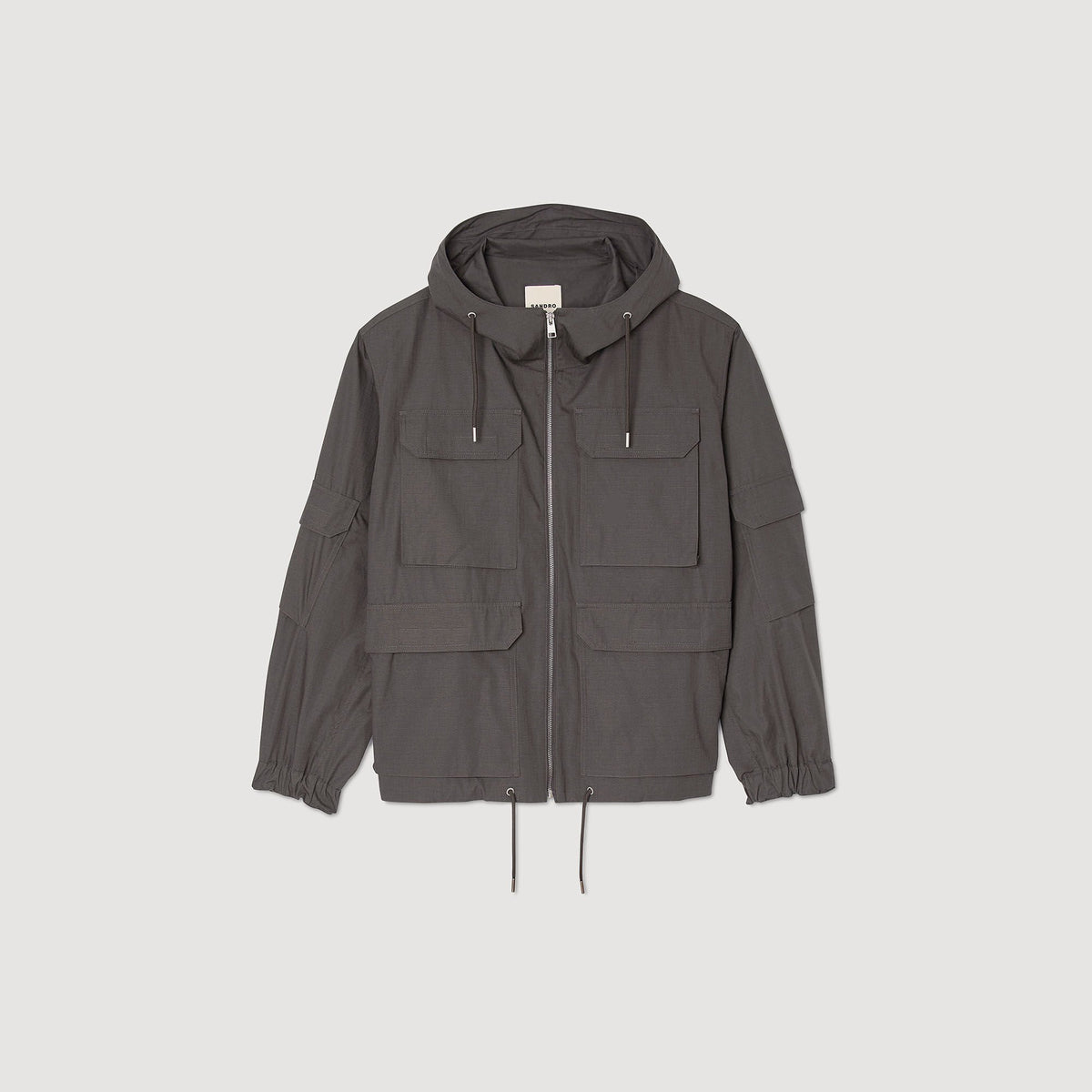Hooded military parka | Sandro