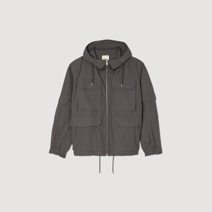 Hooded military parka | Sandro