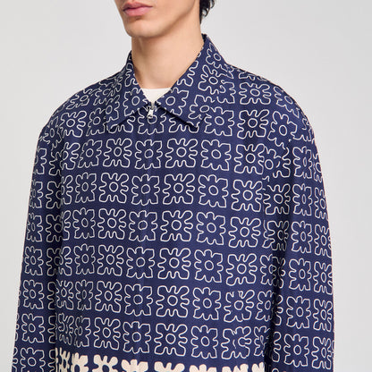 Jacket with floral motif | Sandro