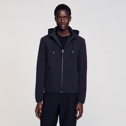 Zip-up hooded jacket | Sandro