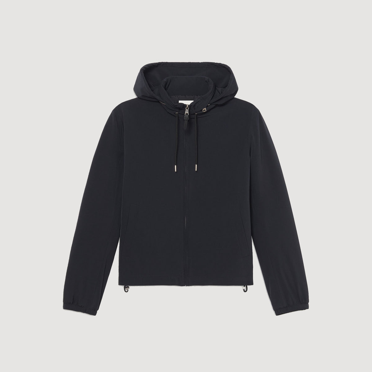Zip-up hooded jacket | Sandro