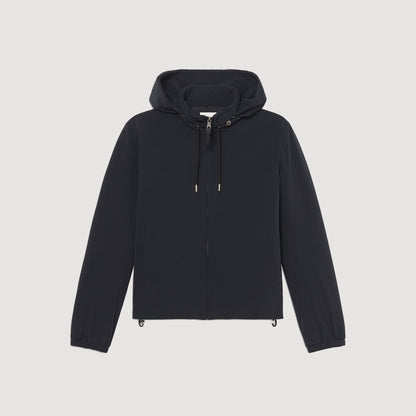 Zip-up hooded jacket | Sandro