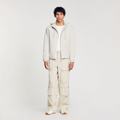 Zip-up hooded jacket | Sandro