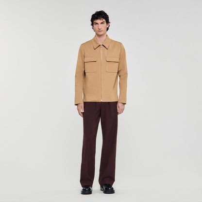 Zip-up pocket jacket | Sandro