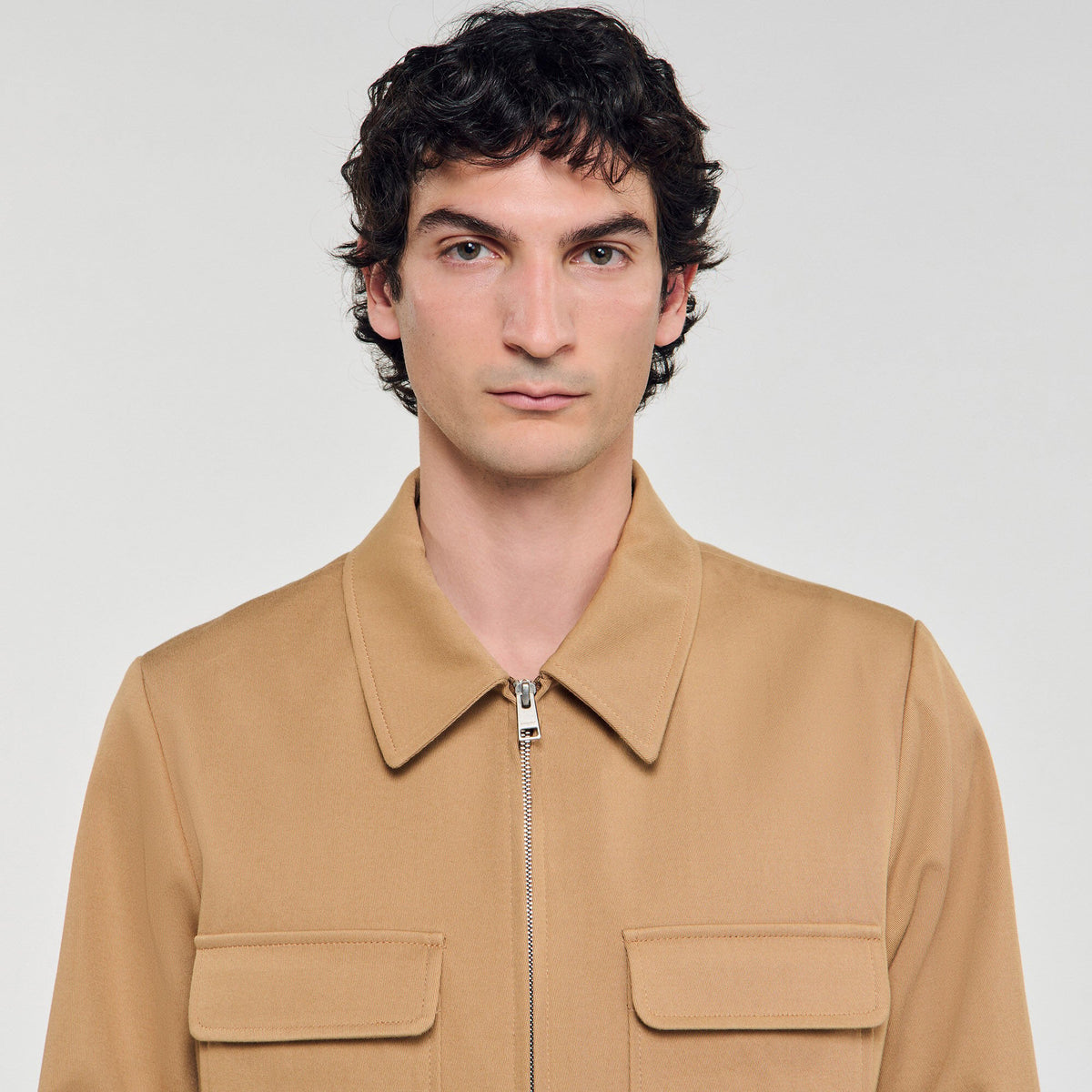 Zip-up pocket jacket | Sandro