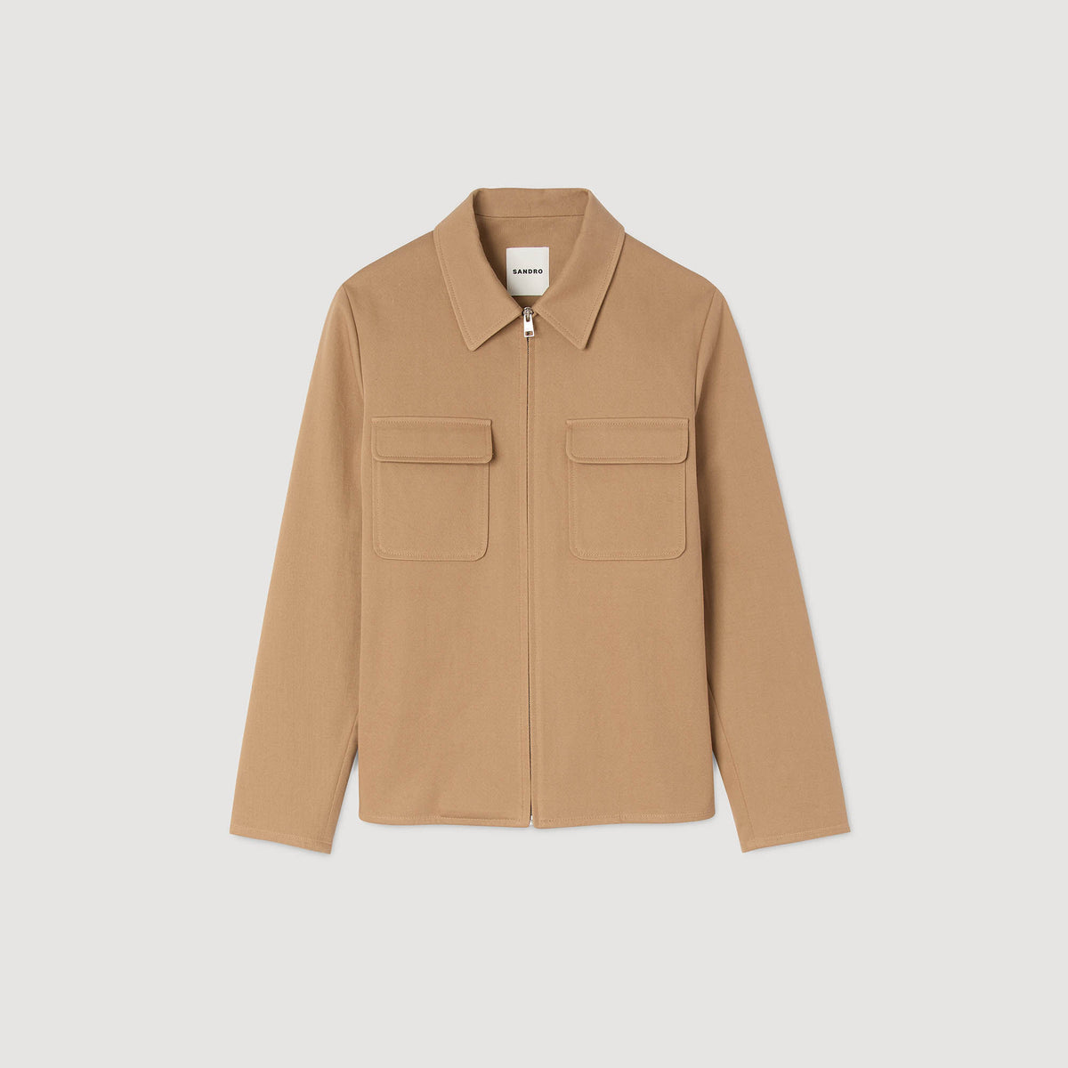Zip-up pocket jacket | Sandro