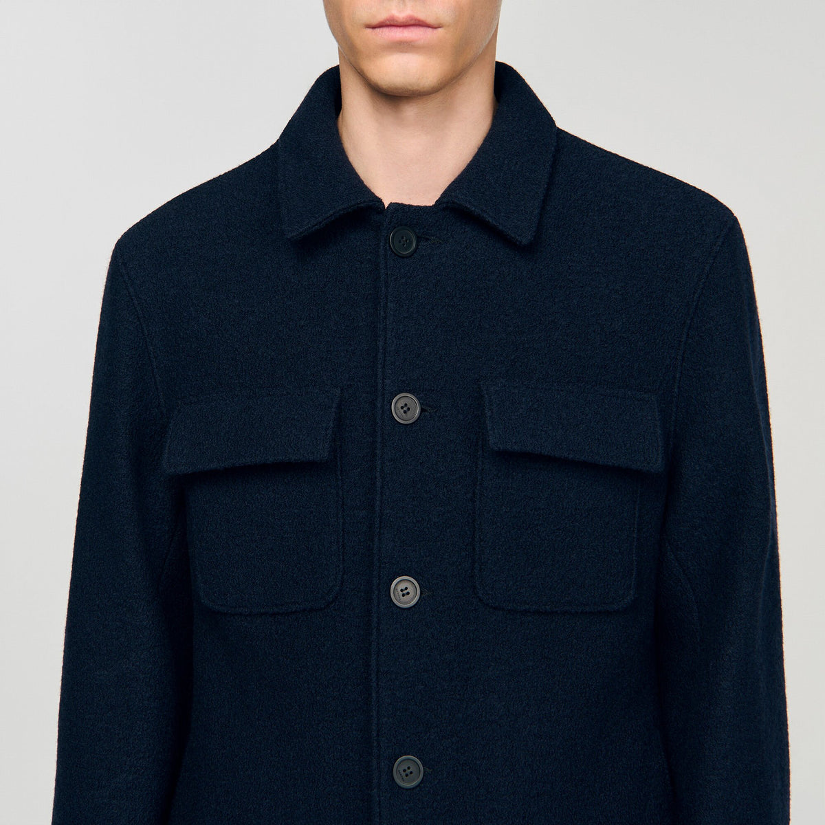 Wool overshirt | Sandro