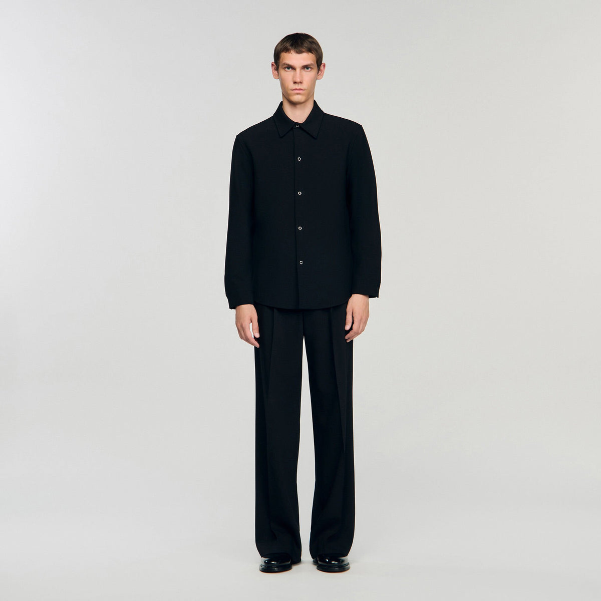Long-sleeved jersey shirt | Sandro