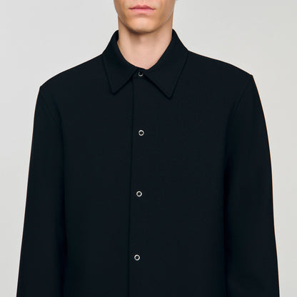 Long-sleeved jersey shirt | Sandro