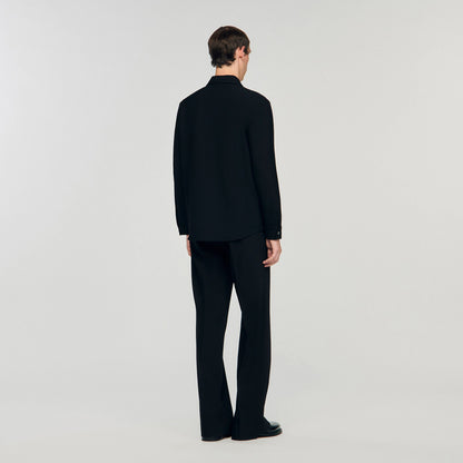 Long-sleeved jersey shirt | Sandro