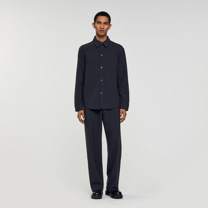 Long-sleeved jersey shirt | Sandro