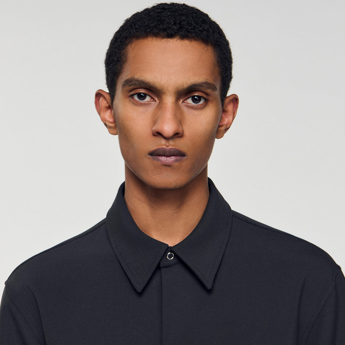 Long-sleeved jersey shirt | Sandro